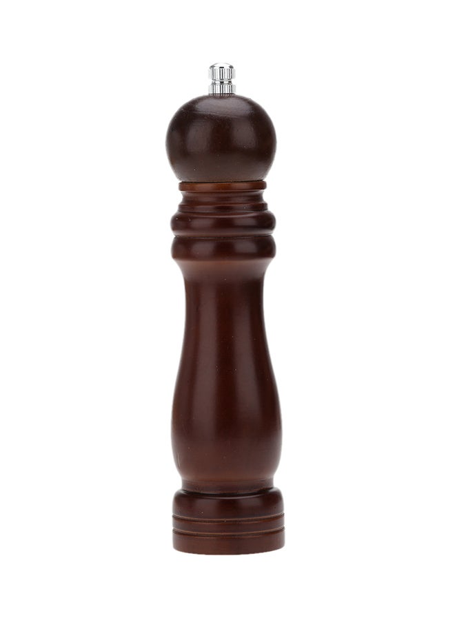 مطحنة فلفل خشبية يدوية بني 1.85x8بوصة - Image 1