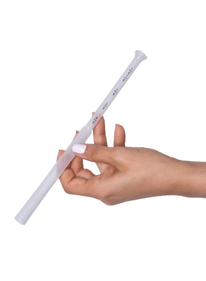 Serovera Seroflora Disposable Plastic Vaginal Applicators - Threaded End to Fit OTC Gels, Lubes or Creams Products - Exact Dosage Measurements (15 Pack) - Image 3