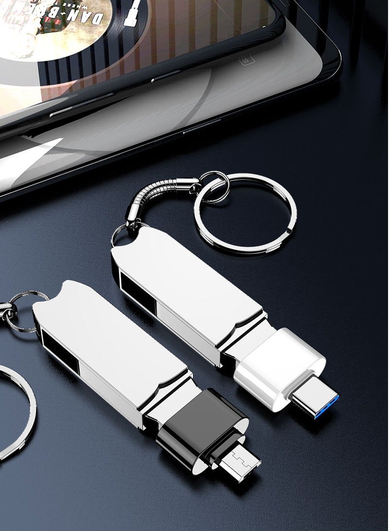 High-Speed And Large-capacity U Disk 128g Mobile Phone Computer Car Office Learning Multi-Purpose - Image 5