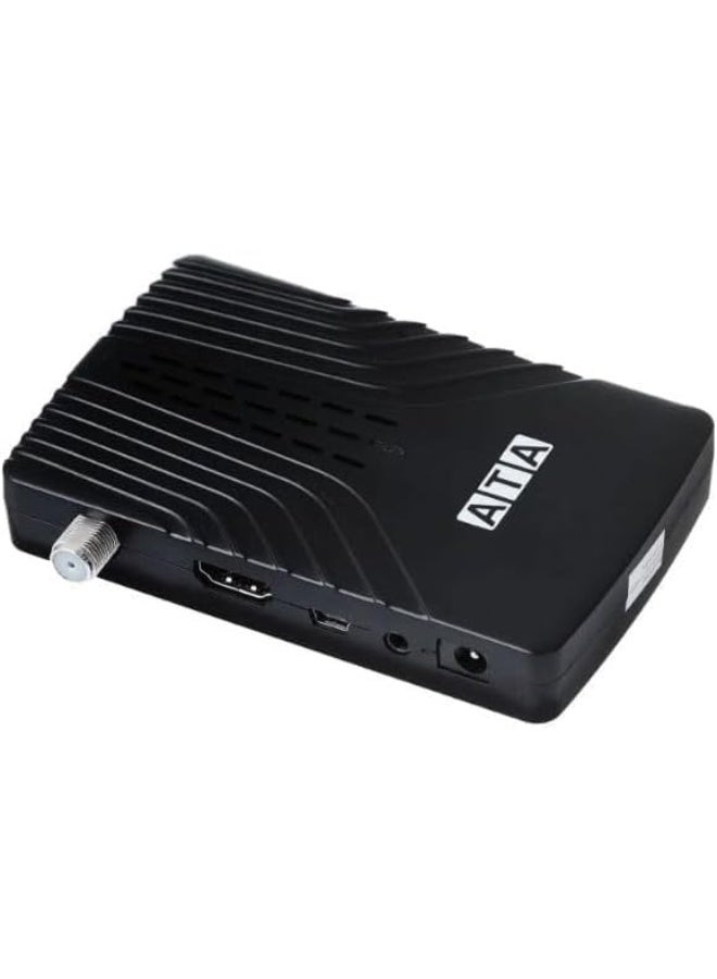 اي تي اي ريسيفر ستالايت صغير عالي الدقة HD من ايه تي ايه، أبيض - 24SFN-B - Image 2