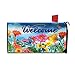 Harooni Harooni Spring Summer Flowers Mailbox Covers Magnetic - Fluttering Butterflies Spring Magnetic Mailbox Cover Welcome  - Image 2