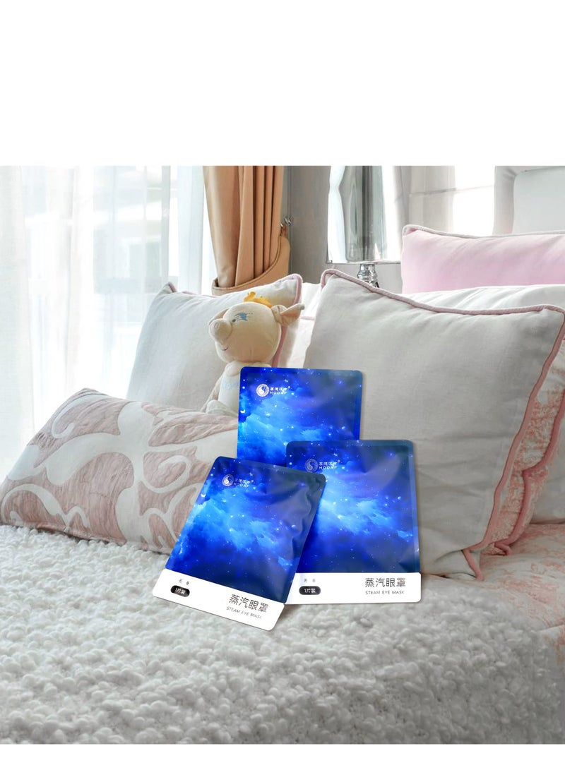 Excefore 10 Pieces Self Heating Steam Eye Mask, Disposable 40 ℃ Soothing Steam Eyes Mask, Suitable for Sleeping, Dry Eyes, Travel Essentials  - Image 4