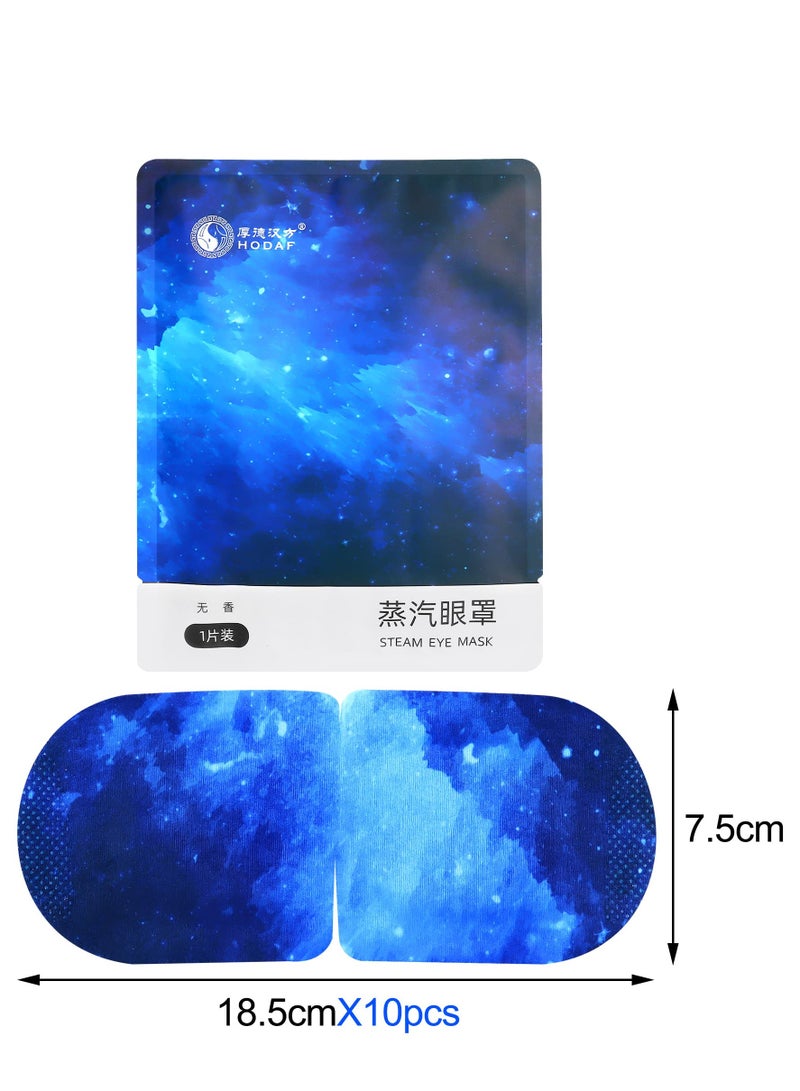 Excefore 10 Pieces Self Heating Steam Eye Mask, Disposable 40 ℃ Soothing Steam Eyes Mask, Suitable for Sleeping, Dry Eyes, Travel Essentials  - Image 2