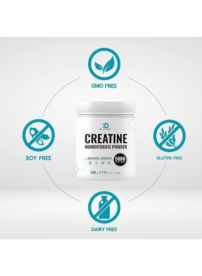 DEAL SUPPLEMENT Instant Creatine Monohydrate Powder 120 Servings - 5000Mg(5G) Per Serving | Unflavored Micronized Creatine | Improve Performance & Preworkout Recovery | Vegan, Keto | Non-Gmo, No Filler - Image 3