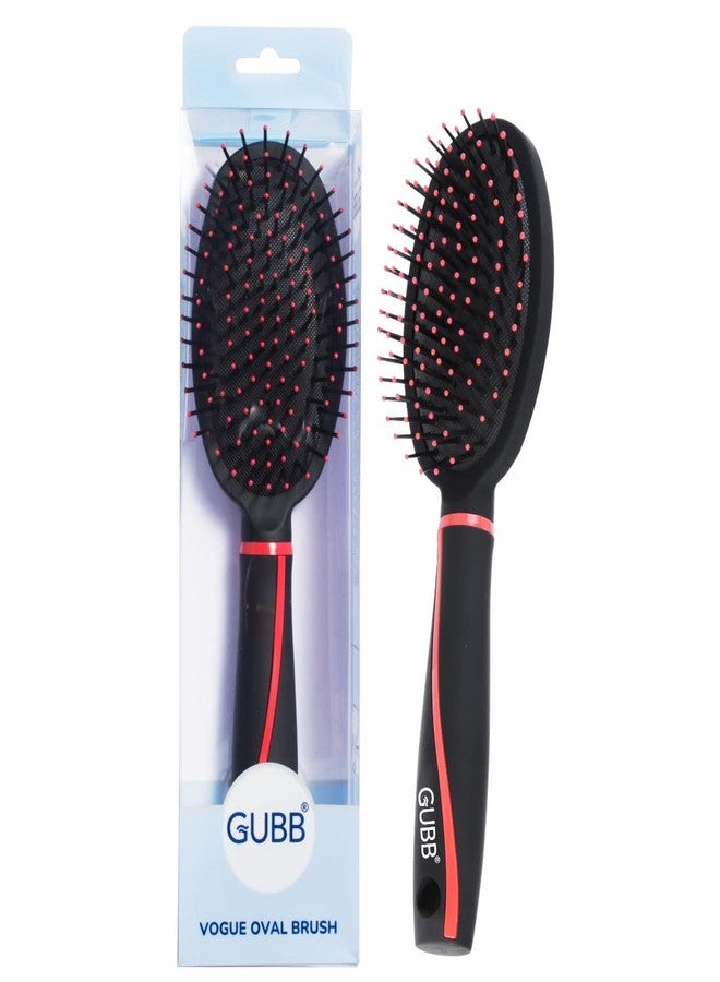 GUBB Oval Hair Brush For Women & Men - For Look & Feel, Long Lasting Curls/Waves, Durable & Sturdy - Perfect Tool For Efficient Blow Drying | Cushioned Hair Brush For Hair Styling - Vogue Range - Image 5