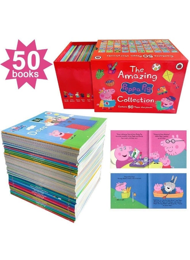 null - PEPPA PIG: THE AMAZING COLLECTION (1-50 BOX) (RED) - Image 1
