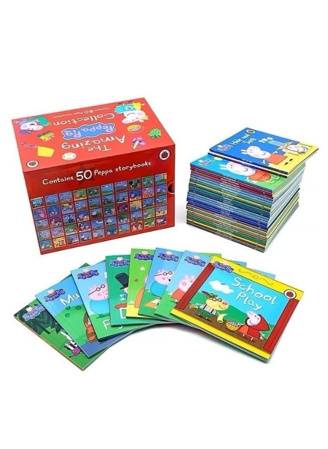 null - PEPPA PIG: THE AMAZING COLLECTION (1-50 BOX) (RED) - Image 1