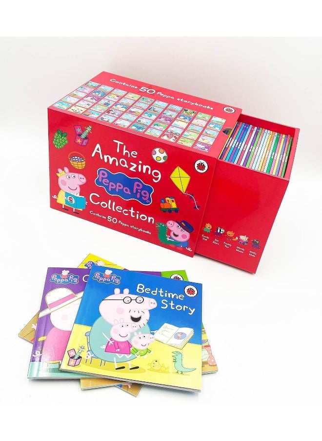 null - PEPPA PIG: THE AMAZING COLLECTION (1-50 BOX) (RED) - Image 1