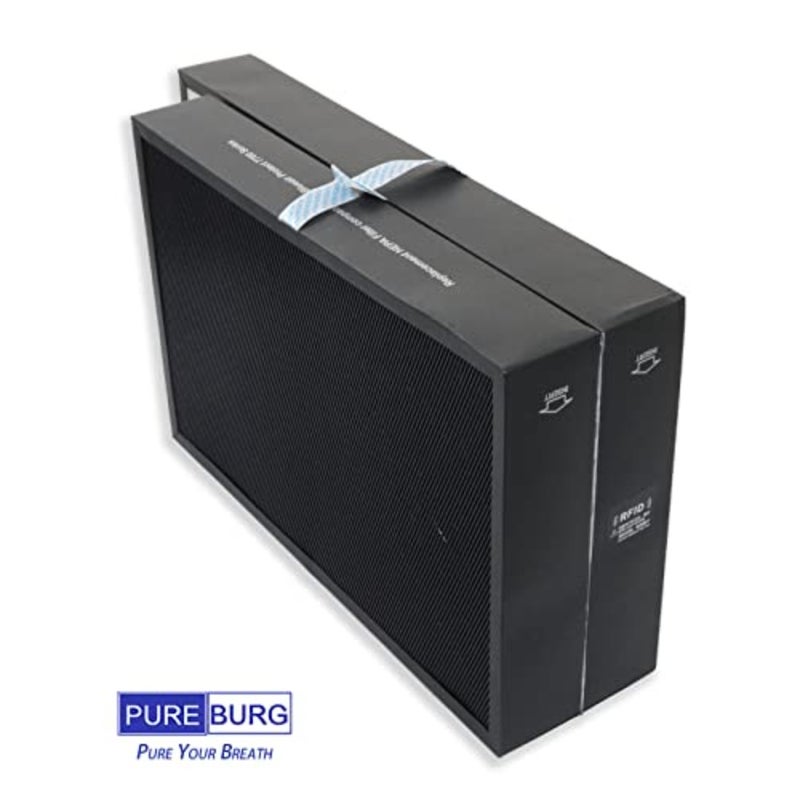 بديل الفلتر الذكي لسلسلة Blueair HealthProtect 7700 7710i/7740i/7770i/7775i H13 HEPA + الكربون المنشط 2 في 1، أبيض، إزالة رائحة الجسيمات فائقة الدقة - Image 2