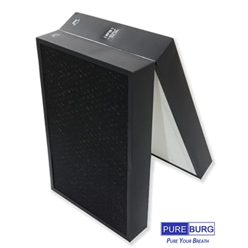 بديل الفلتر الذكي لسلسلة Blueair HealthProtect 7700 7710i/7740i/7770i/7775i H13 HEPA + الكربون المنشط 2 في 1، أبيض، إزالة رائحة الجسيمات فائقة الدقة - Image 4