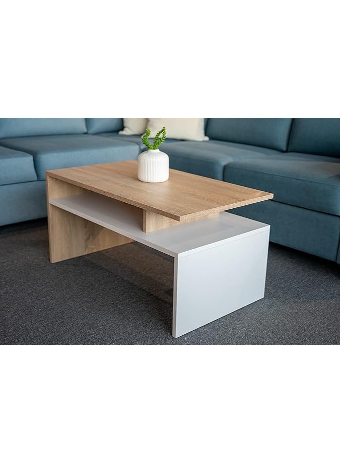 Malazhouse Glossy Coffee Table - MZCT003  - Image 3