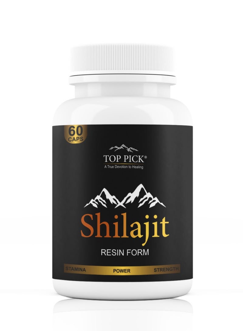 Shilajit Resin Form 60 Cap