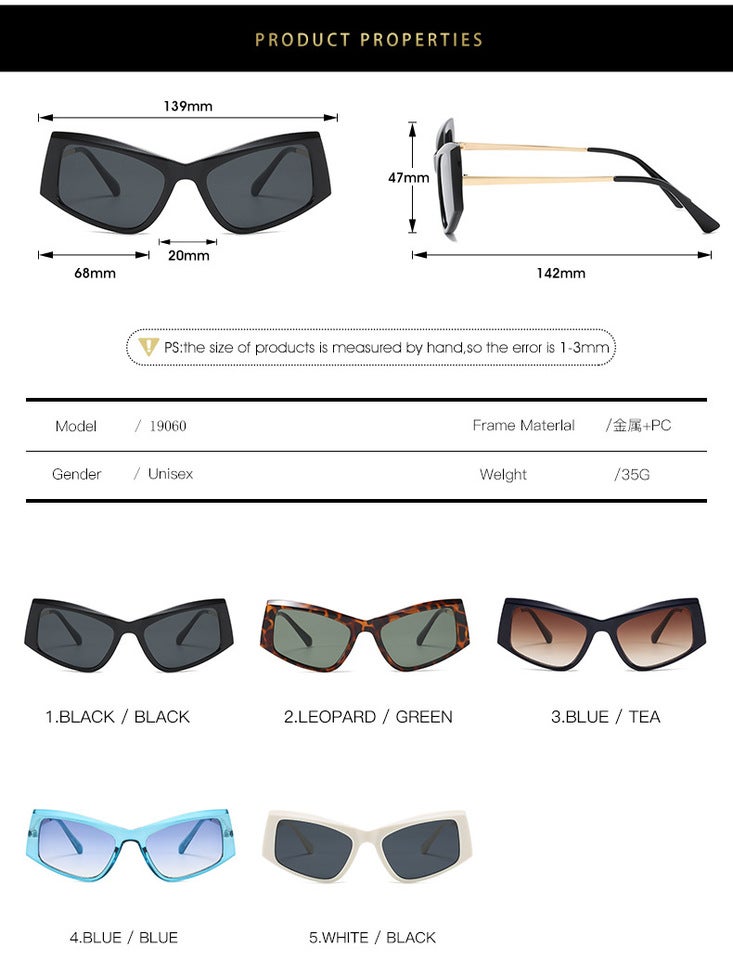 Sunglasses UV Protection Fashion 19060 - Image 5