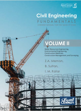 Civil Engineering FUNDAMENTALS A REVIEW MANUAL FOR THE SAUDI FE EXAM VOLUME II - pzsku/Z9E0BE071A73BF34F00A1Z/45/_/1717504983/09606b4a-f8f7-4e2a-87c8-50f383429537