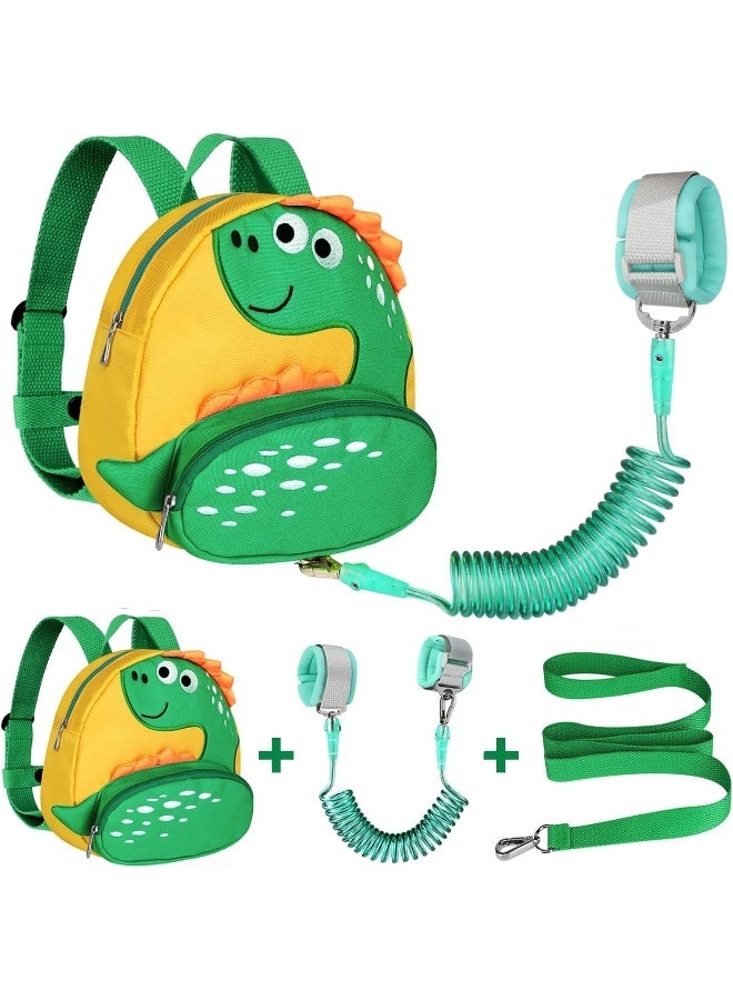 Accmor Toddler Harness Backpack with Leash, Cute kid Dinosaur Backpacks with Anti Lost Wrist Link - Image 1