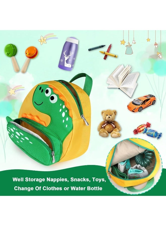 Accmor Toddler Harness Backpack with Leash, Cute kid Dinosaur Backpacks with Anti Lost Wrist Link - Image 3