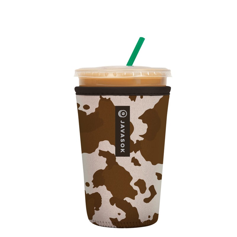 Sok It Sok It JavaSok Iced Coffee  Cold Soda Insulated Neoprene Cup Sleeve Cowgirl Medium 2228oz