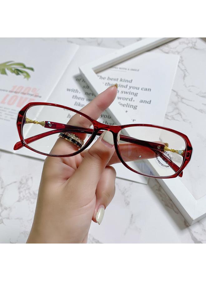 نيبمينينت New Anti-blue Light Reading Glasses Female Fashion Of Ultra-light Flat Mirror Color Change Manufacturers 