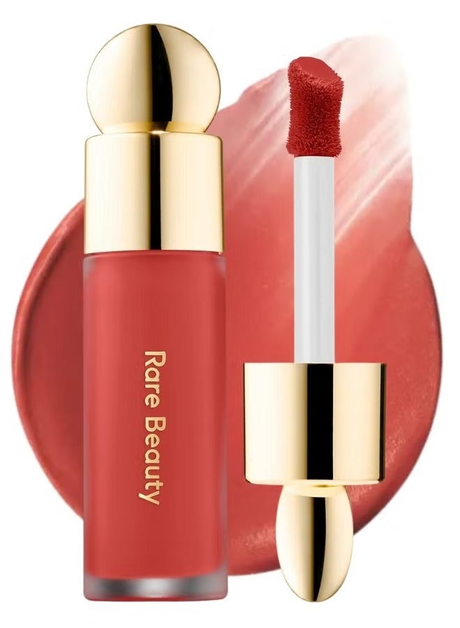 Rare Beauty by Selena Gomez Soft Pinch Liquid Blush – Love - Matte Terracotta, 7.5ml) | Weightless, Long-Lasting, Buildable Liquid Blush for a Natural, Radiant Glow - Image 1