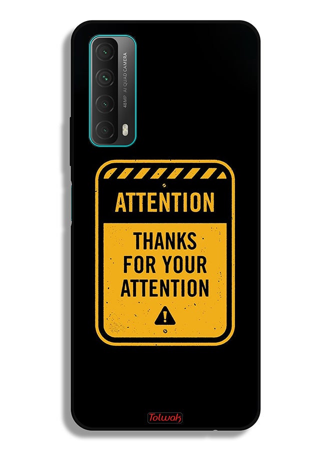 Tolwak Huawei P smart (2021) Protective Case Cover Thanks For Attention - Image 2