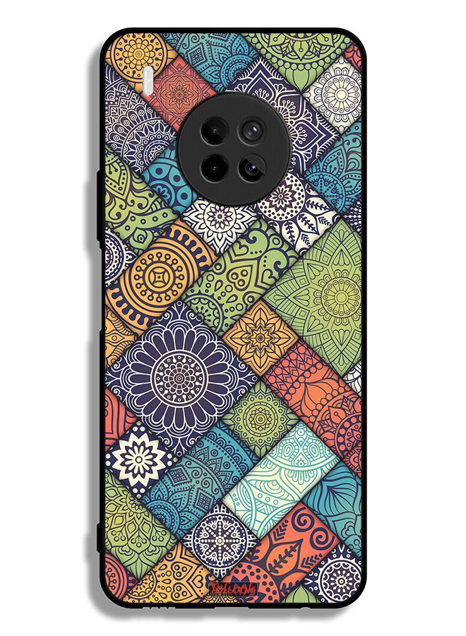 Tolwak غطاء حماية لهاتف هواوي Y9a بنمط ماندالا - Image 2