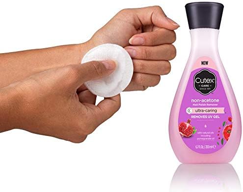 Cutex UltraCaring NonAcetone Nail Polish Remover 200ml Pack of 2 - Image 3