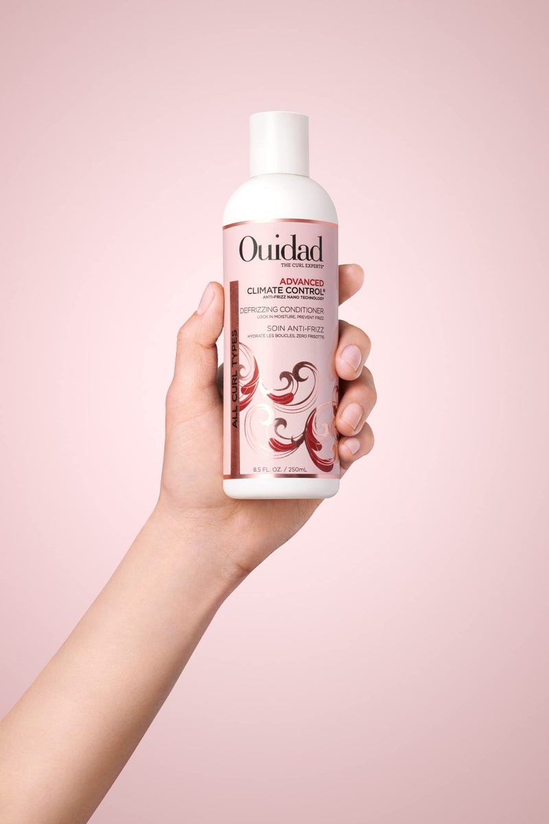 Ouidad Advanced Climate Control Defrizzing Conditioner - 8.5 fl oz, Anti-Frizz Nano Technology, Locks In Moisture, Protects Curls from Heat, Safe for Color-treated Hair, For All Curl Types - Image 2