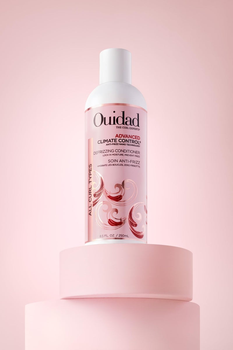 Ouidad Advanced Climate Control Defrizzing Conditioner - 8.5 fl oz, Anti-Frizz Nano Technology, Locks In Moisture, Protects Curls from Heat, Safe for Color-treated Hair, For All Curl Types - Image 4