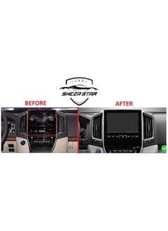 SHEZA STAR Android Car Stereo for Toyota Land Cruiser VXR 2016-2021 1GB RAM 32GB ROM Mirror Link Wi-Fi BT, Radio GPS Navigation, 9 Inch IPS Touch Screen with AHD Camera Included  - Image 2