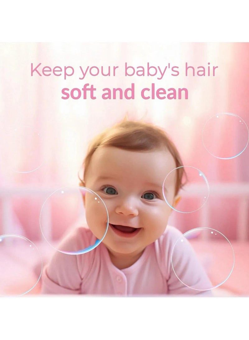 كول اند كول شامبو للأطفال خالي من الدموع وخالي من البارابين وخالي من الصبغة وزيت البابونج وفيتامين E بتركيبة خفيفة للغاية 250 مل - Image 4