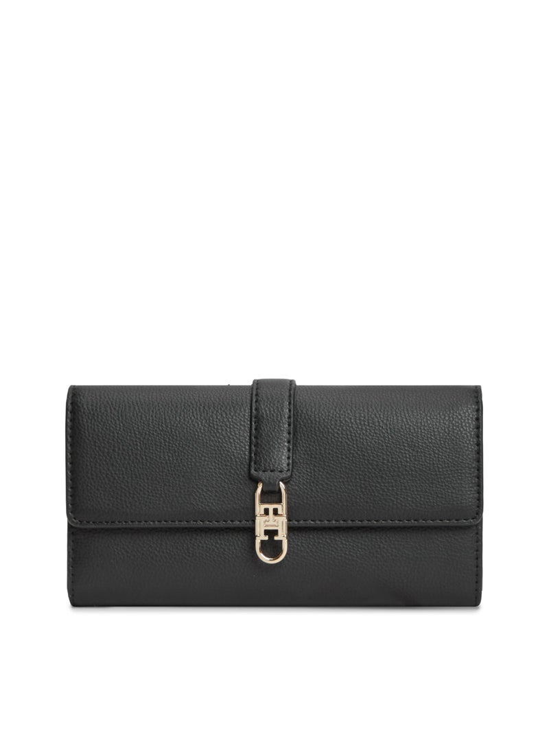 TOMMY HILFIGER TH Monogram Flap Wallet - Image 1