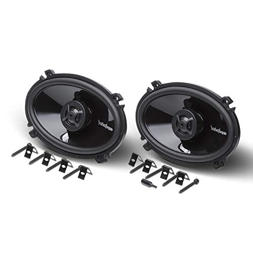 Rockford Fosgate P1462 Punch 4"x 6" 2-Way Coaxial Full Range Speakers - Black (Pair) - Image 4