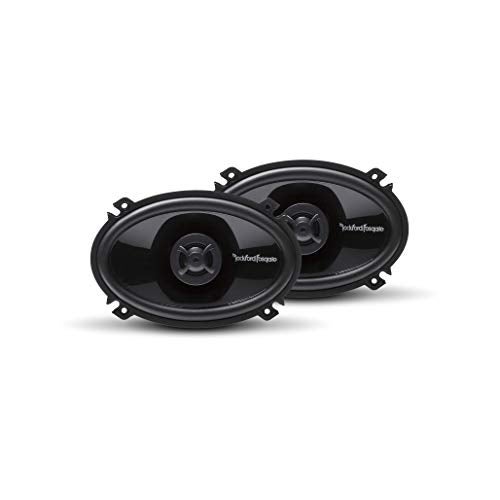 Rockford Fosgate P1462 Punch 4"x 6" 2-Way Coaxial Full Range Speakers - Black (Pair) - Image 1