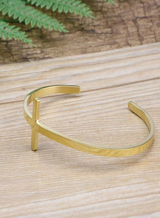 Memgift Cross Bracelet Religious Cuff Bangle Bible Verse Christian Gifts Jewelry for Women - Image 2