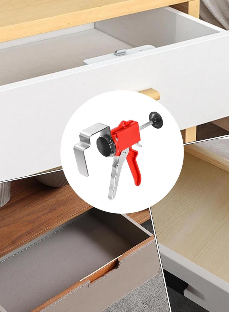 GGOOT Cabinet Installation Tools | Stainless Steel Drawer Front Clamps,Rust-Resistant, Precision Mounting Tool, Multifunctional Hardware For Home Improvement - Image 4