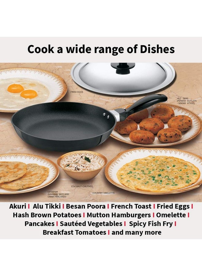 Hawkins Futura 20cm Nonstick Frying Pan, 3.05 Mm Thick With Ss Lid Induction Compatible, Black (INF20S) - Image 5