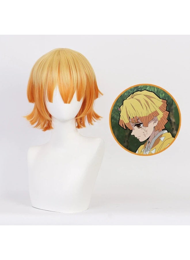 عام شيطان القاتل أغاتسوما زينيتسو الطبقات التدرج شعر مستعار تأثيري كهدية للعائلة والأصدقاء - Image 1