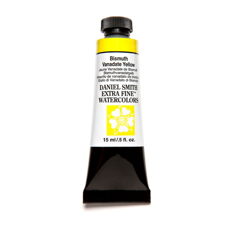 Daniel Smith Extra Fine Watercolor Paint, 15ml Tube, Bismuth Vanadate Yellow, 284600154 - Image 5