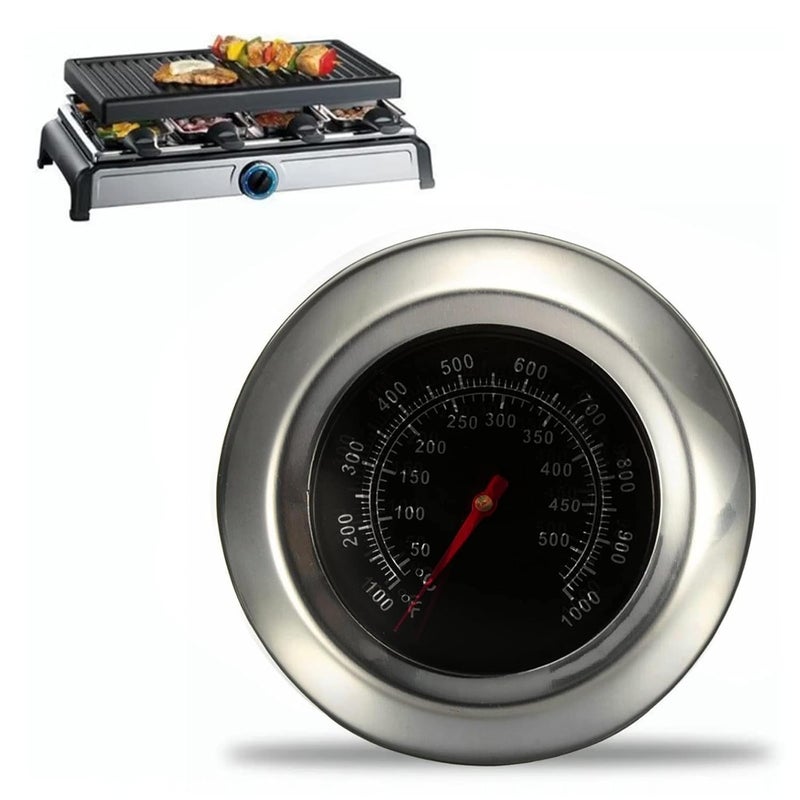 Zerodis Oven Thermometer, Stainless Steel Wide Temperature Range 50 to 500C 100 to 1000F, with Easy Read Display, for Kitchen Cooking Outdoor Barbecue Oven Grill Smoker - Image 1