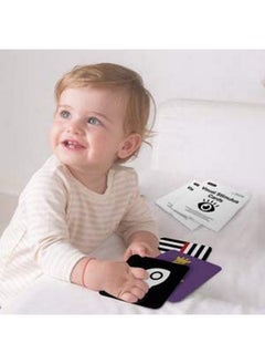 beiens High Contrast Baby Flashcard, 80 Pcs 160 Page Black White Colorful Visual Stimulation Learning Activity Card For Babies Ages 0-3-6-12-36 Months, 5.5'' X 5.5'' Newborn Infants Toys Gift  - Image 5