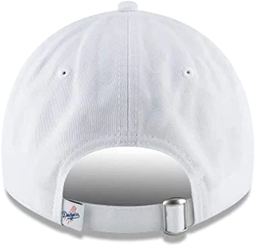 New Era MLB Core Classic 9TWENTY Adjustable Hat Cap One Size Fits All (Los Angeles Dodgers White) - Image 4