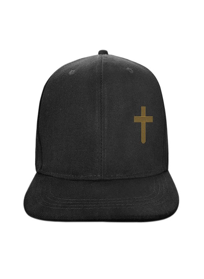 Negi Jesus Flat Bill Hat Snapback Hats for Men Baseball Cap Trucker Hats for Mens Adjustable Cool - Image 1