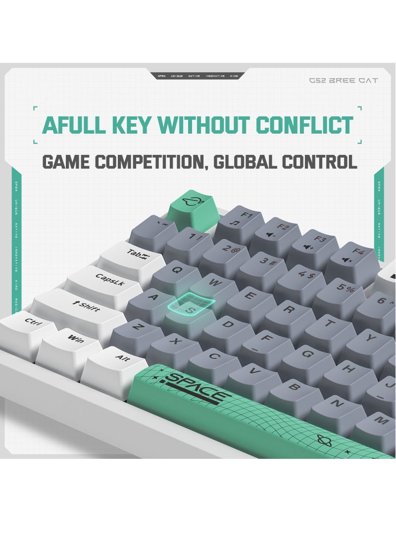 Wired RGB Backlit Gaming Keyboard for PC Compatible with G52 Type-C Port - Image 5