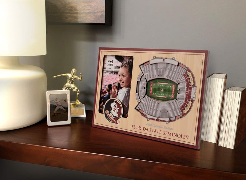 يو ذا فان Youthefan NCAA Florida State Seminoles 3D Stadiumview Picture Frame - Doak Campbell Stadium 12 "" X 8 " - Image 2