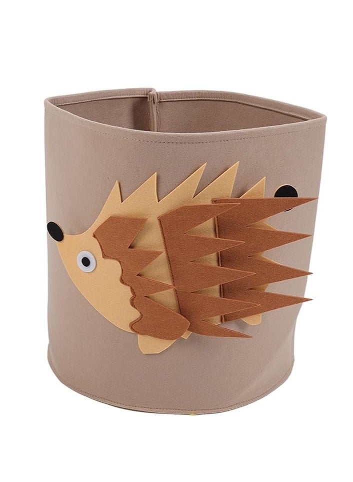 سبيس شوب باسكت تخزين بأشكال حيوانات | حقيبة تخزين سميكة مصنوعة يدويًا لملابس الأطفال - Image 1