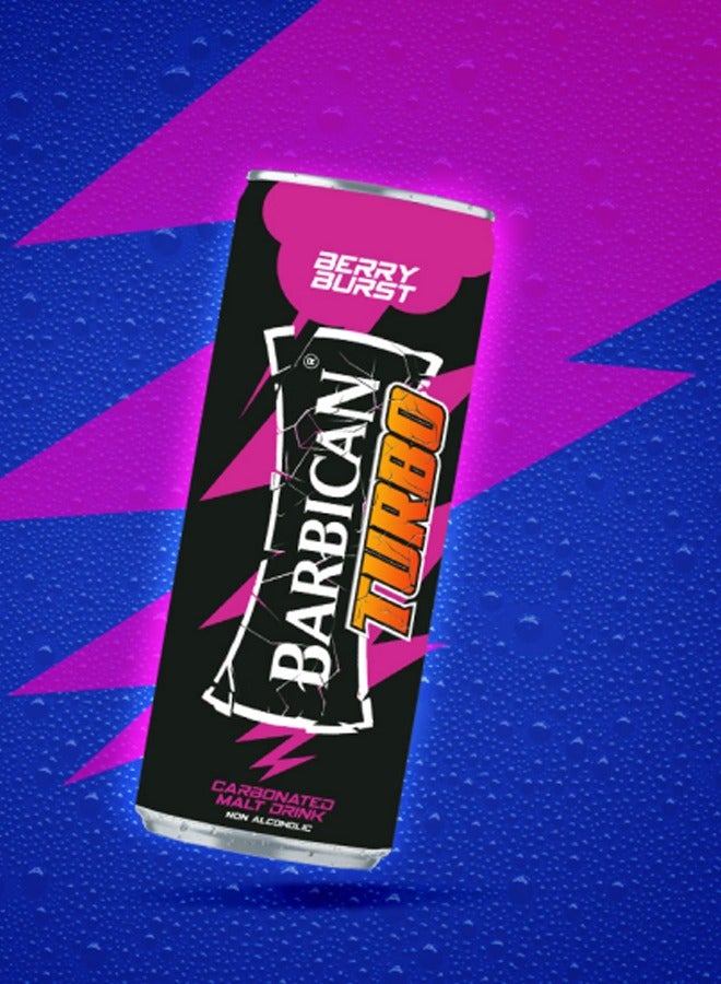 Barbican Turbo Berry Flavoured Malt In Can 240ml - Image 5