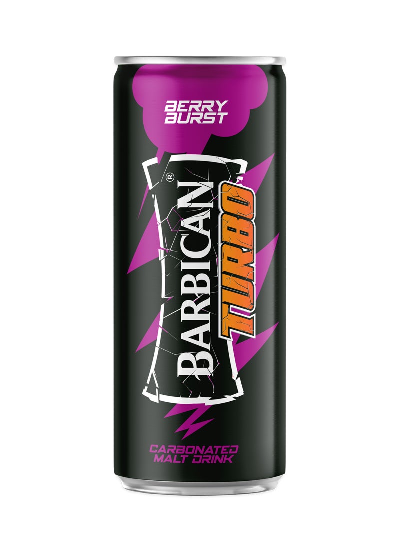 Barbican Turbo Berry Flavoured Malt In Can 240ml - Image 1