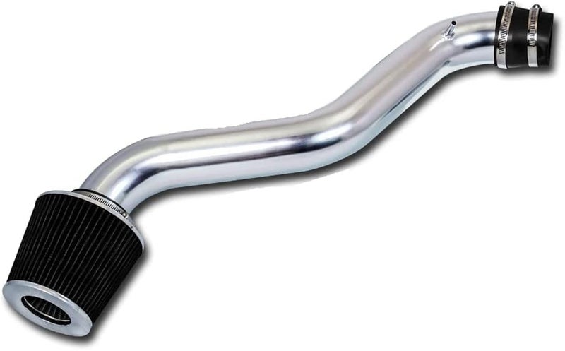 3 Cold Air Intake Kit with Filter Replacement 19982002 fit for Honda Accord 23L 19972001 Prelude 22L SilverBlack