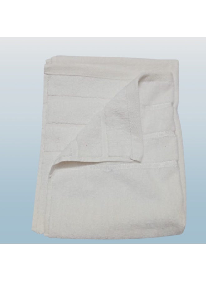 طقم فوطة وش قطن وش قطيفة مقاس 50x100 سم عدد 3 قطع جودة عالية - Image 3