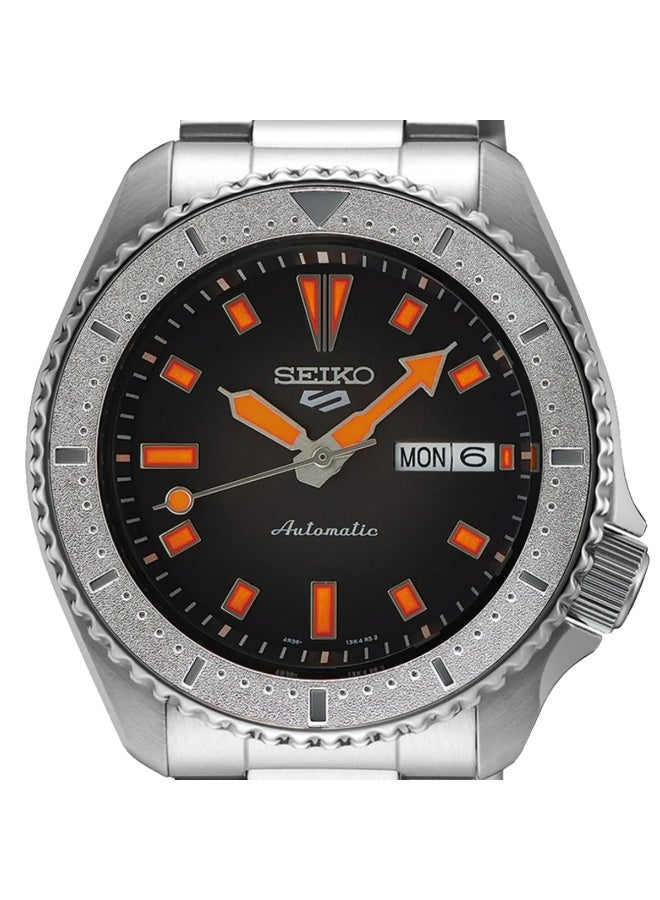 Seiko 5 Sports "Midnight Circuit" Racer's Heritage Special Edition Automatic Men’s Watch SRPL47K1, 42.5 mm Black Dial, Stainless Steel Case & Bracelet, 100 m WR - Image 5